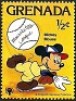 Grenada 1979 Walt Disney 1/2 ¢ Multicolor Scott 950. Grenada 1979 Scott 950 Disney. Subida por susofe
